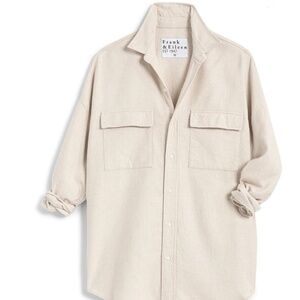 Frank & Eileen McLoghlin Utility Shirt In Natural